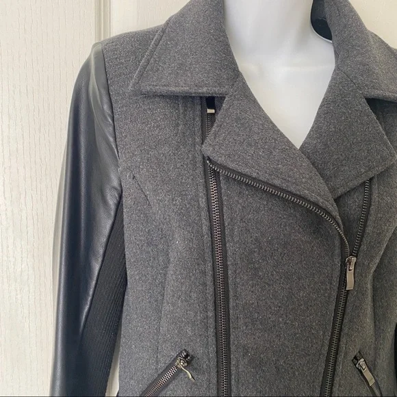 Lady Dutch high society biker style jacket faux leather - Picture 9 of 12